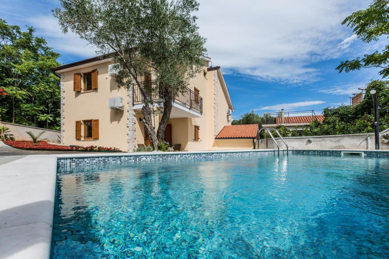 Apartments Villa Diamant With Pool & Whirlpool Čižići Eksteriør billede